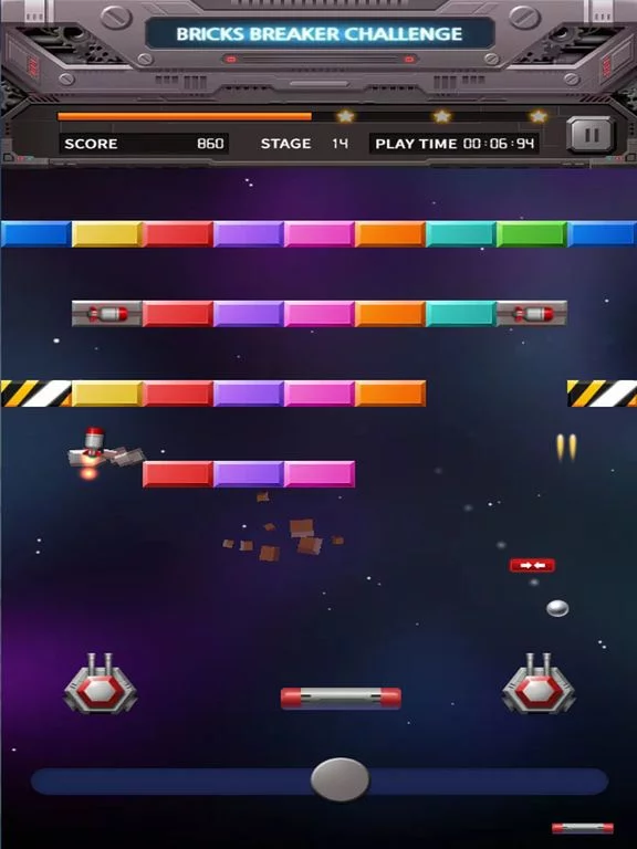 Изображение игры: Bricks Breaker Challenge