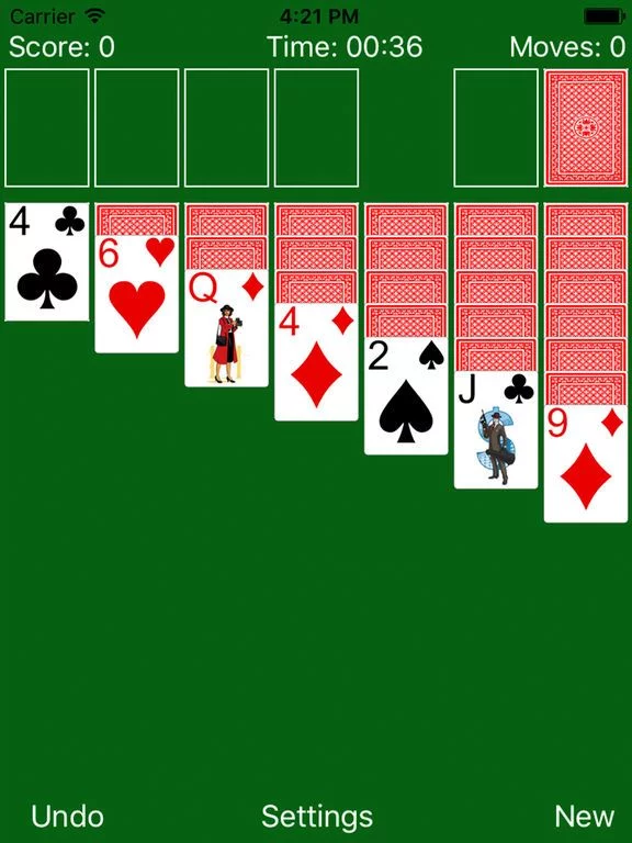 Изображение игры: ◆ Solitaire