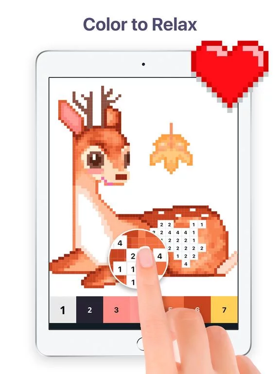 Изображение игры: Pixel Art - Color by Number