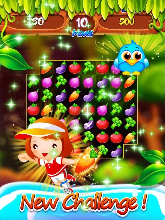 Изображение игры: Charm Garden Veggies - Sweet Fruit Tales Heroes