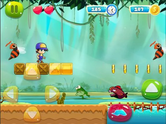 Изображение игры: Super Platform Jungle Adventure Best World