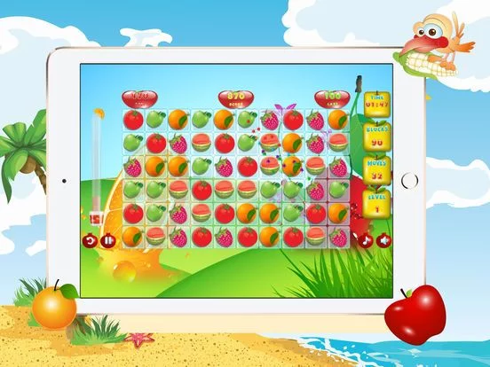 Изображение игры: Swipe fruits :Juicy fruit splash
