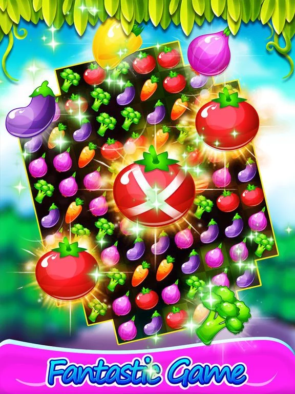 Изображение игры: Charm Garden Veggies - Sweet Fruit Tales Heroes