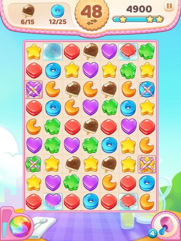 Изображение игры: Cookie Rush - Match Adventure