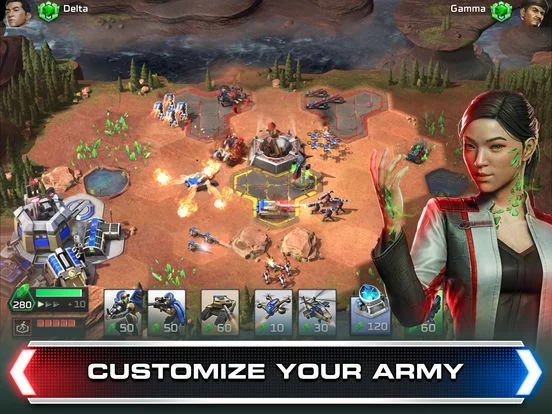 Изображение игры: Command & Conquer: Rivals PVP