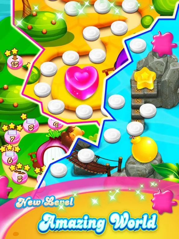 Изображение игры: Charm Fruits Garden - New Sweet Match3 Blast