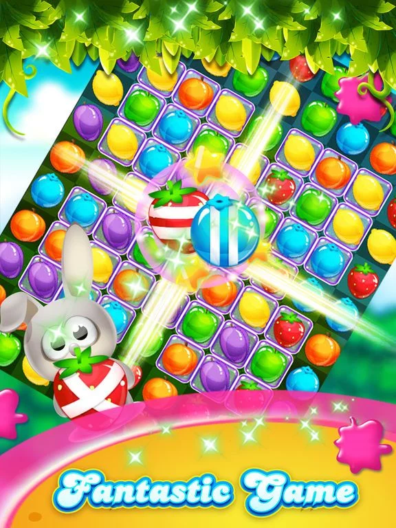 Изображение игры: Charm Fruits Garden - New Sweet Match3 Blast