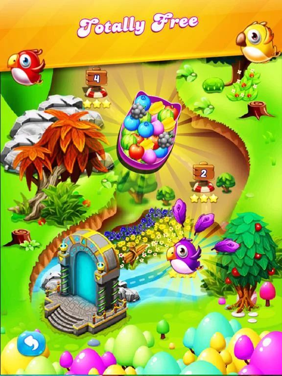 Изображение игры: Fruits Garden & Pets - New Sweet Match 3 Blast