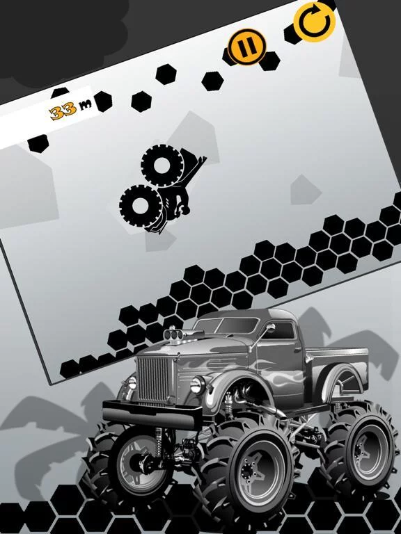 Изображение игры: Monster 4X4 Mmx Truck Hill Climb