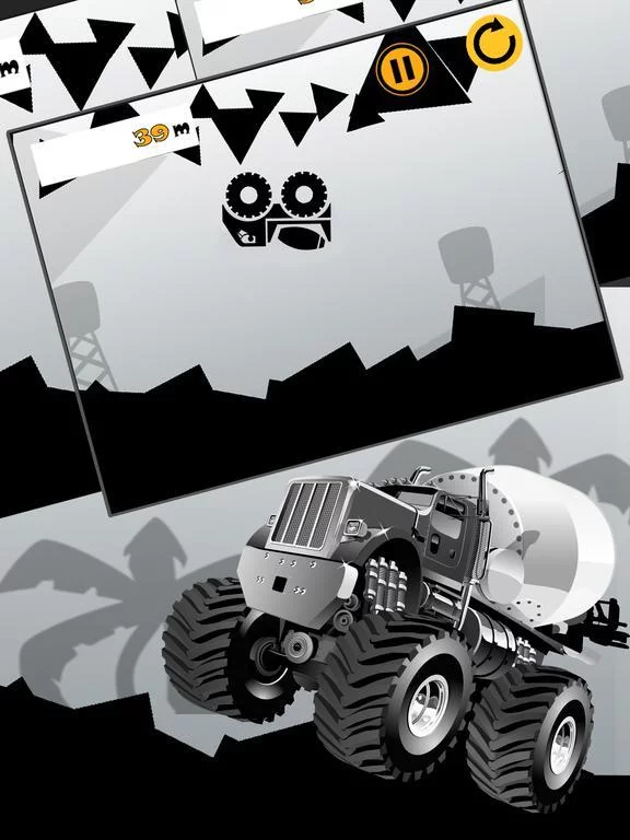 Изображение игры: Monster 4X4 Mmx Truck Hill Climb