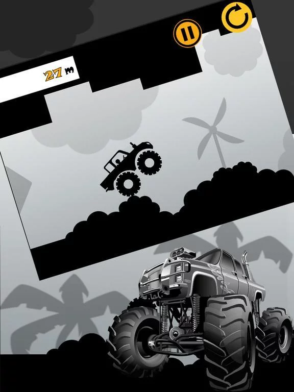 Изображение игры: Monster 4X4 Mmx Truck Hill Climb