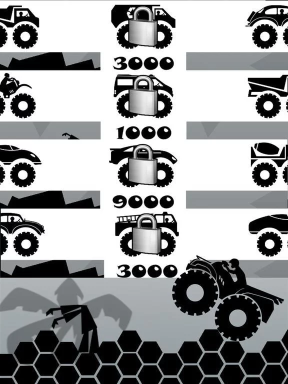 Изображение игры: Monster 4X4 Mmx Truck Hill Climb