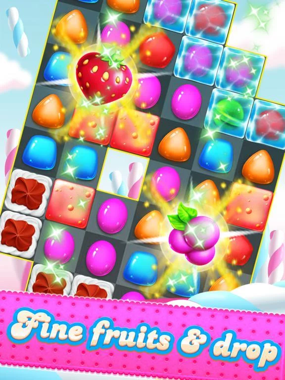Изображение игры: Candy Sweet - best match 3 puzzle