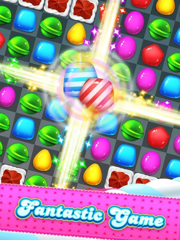 Изображение игры: Candy Sweet - best match 3 puzzle