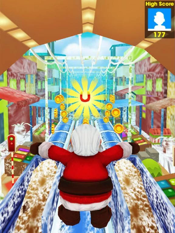 Изображение игры: Frozen Princess Subway Surf Run
