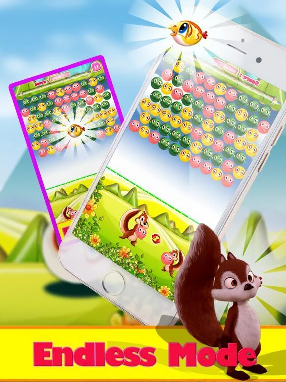 Изображение игры: Bubble Birds POP! - Match 3 Puzzle Shooter
