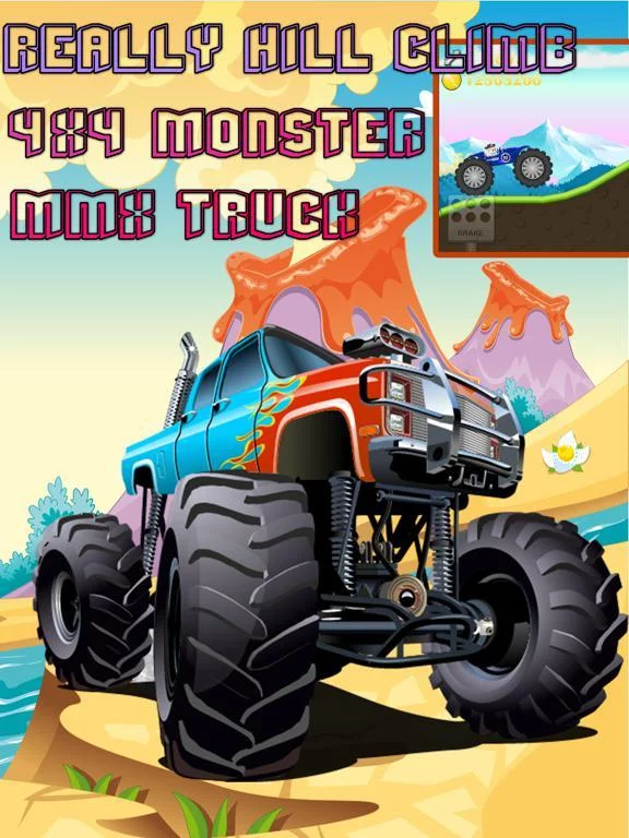 Изображение игры: Really Hill Climb Upgrades 4X4 Monster Truck