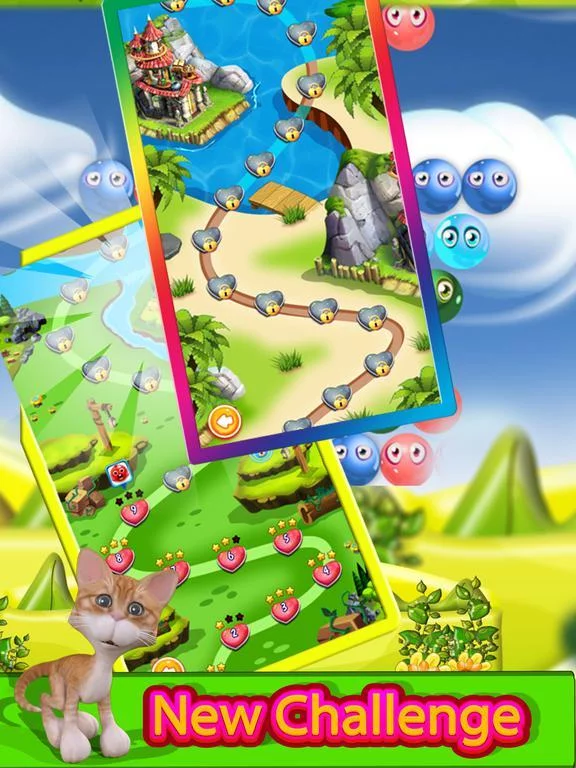 Изображение игры: Bubble Birds POP! - Match 3 Puzzle Shooter