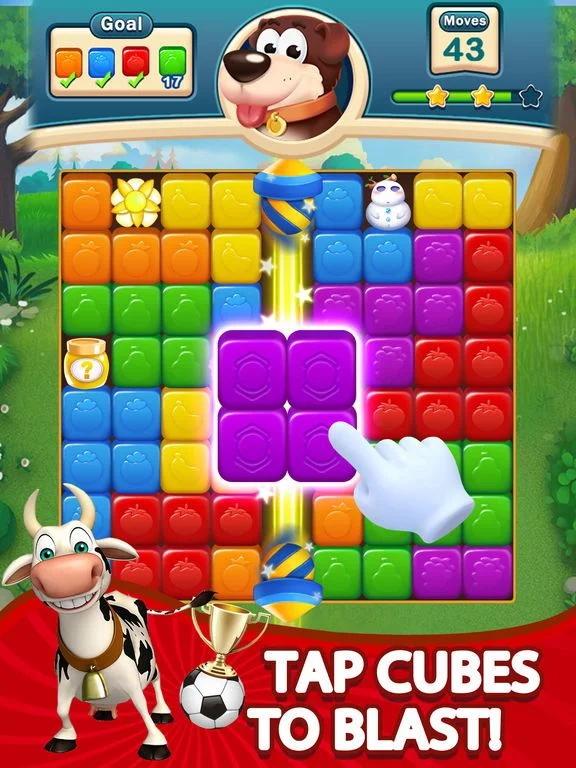 Изображение игры: Fruits Blast - Match Cube