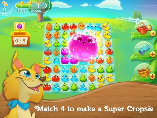 Изображение игры: Farm Heroes Super Saga