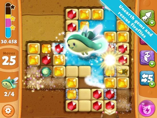 Изображение игры: Diamond Digger Saga