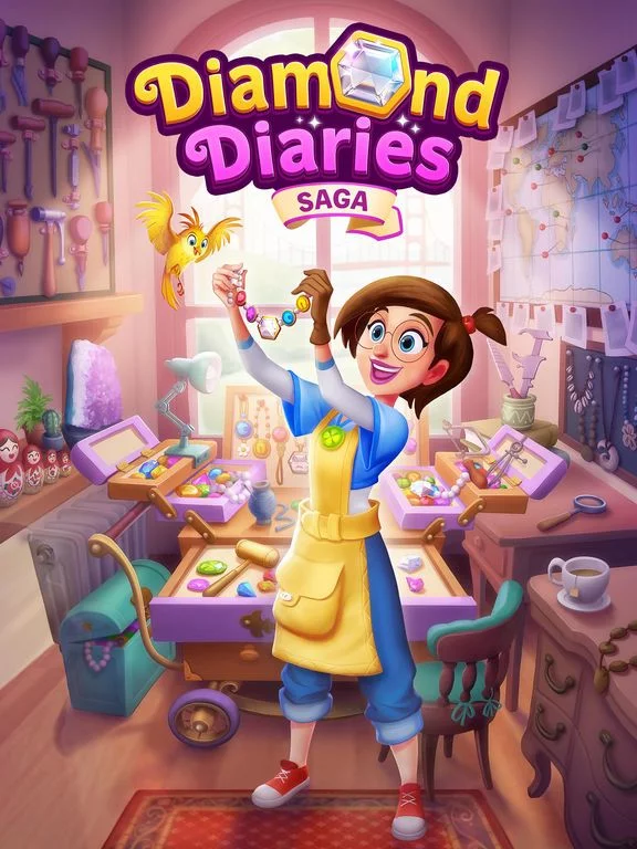 Изображение игры: Diamond Diaries Saga