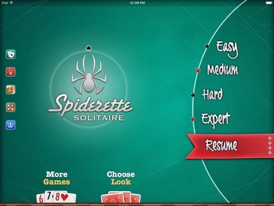 Изображение игры: Solitaire ▻ Spiderette