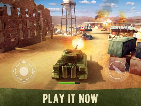 Изображение игры: War Machines: 3D Tank Games