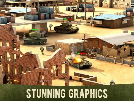 Изображение игры: War Machines: 3D Tank Games