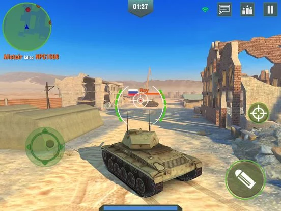 Изображение игры: War Machines: 3D Tank Games
