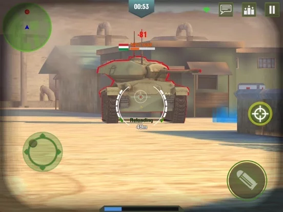 Изображение игры: War Machines: 3D Tank Games