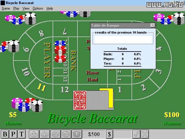 Изображение игры: Bicycle Casino: Blackjack, Poker, Baccarat, Roulette