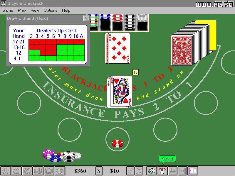 Изображение игры: Bicycle Casino: Blackjack, Poker, Baccarat, Roulette