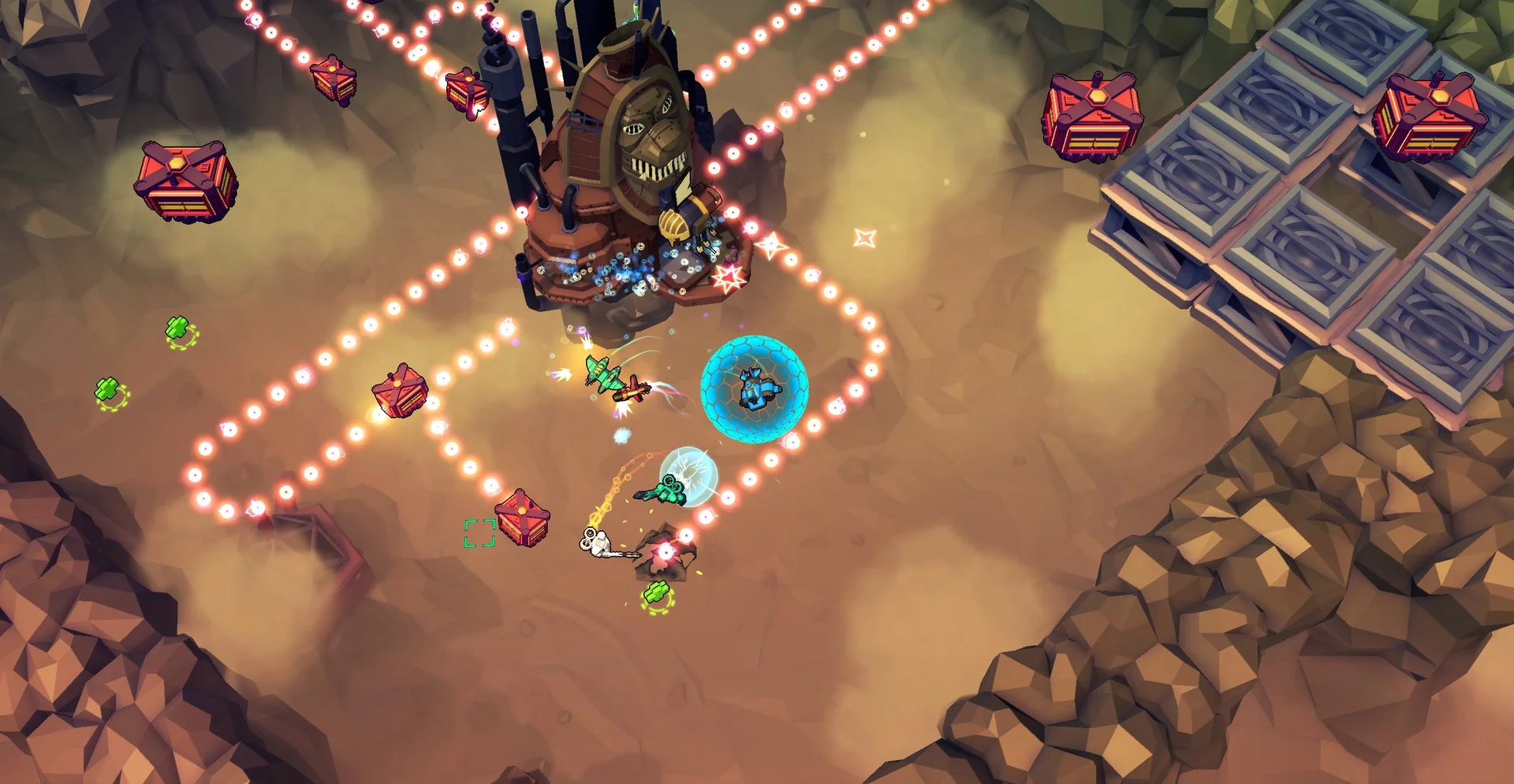 Изображение игры: Steambirds Alliance Beta