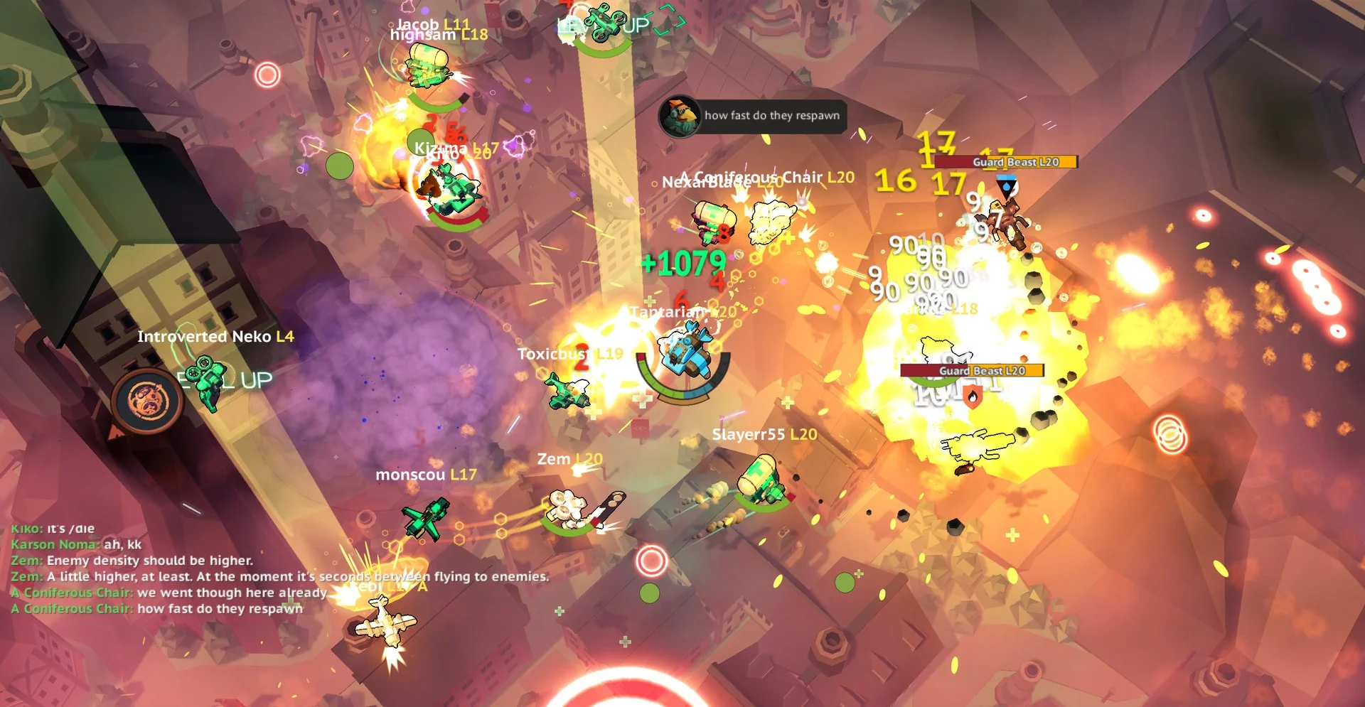Изображение игры: Steambirds Alliance Beta