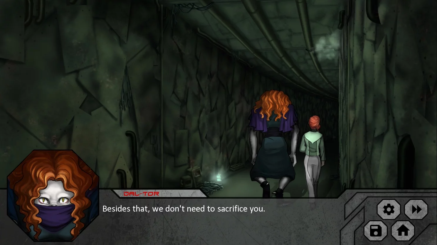 Изображение игры: Cannibal Lottery - Horror Visual Novel