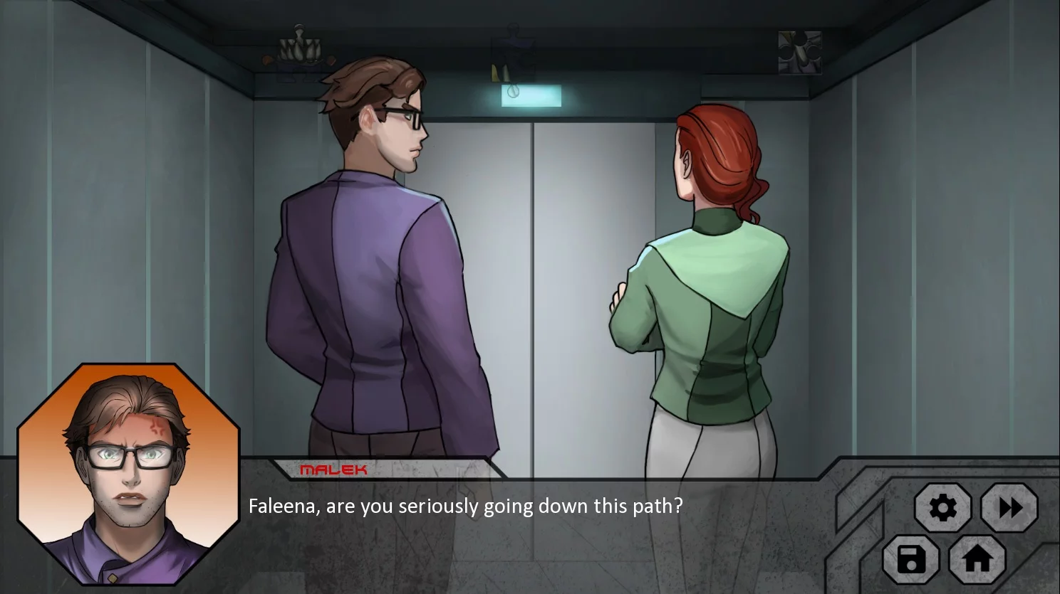 Изображение игры: Cannibal Lottery - Horror Visual Novel