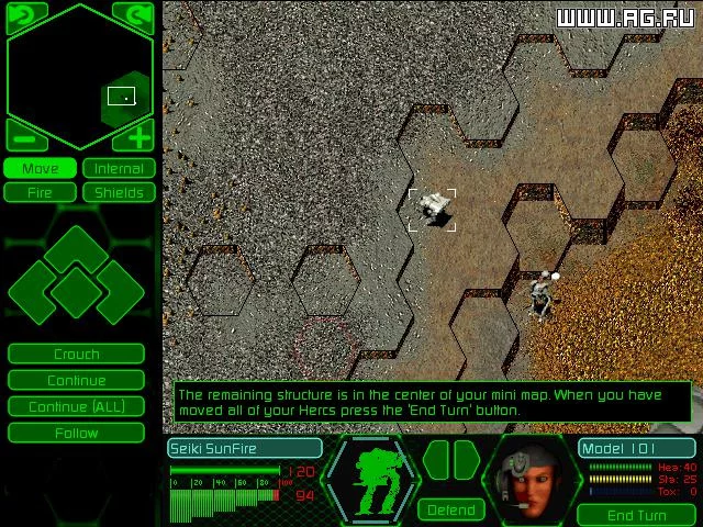 Изображение игры: MissionForce: CyberStorm