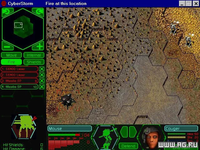 Изображение игры: MissionForce: CyberStorm