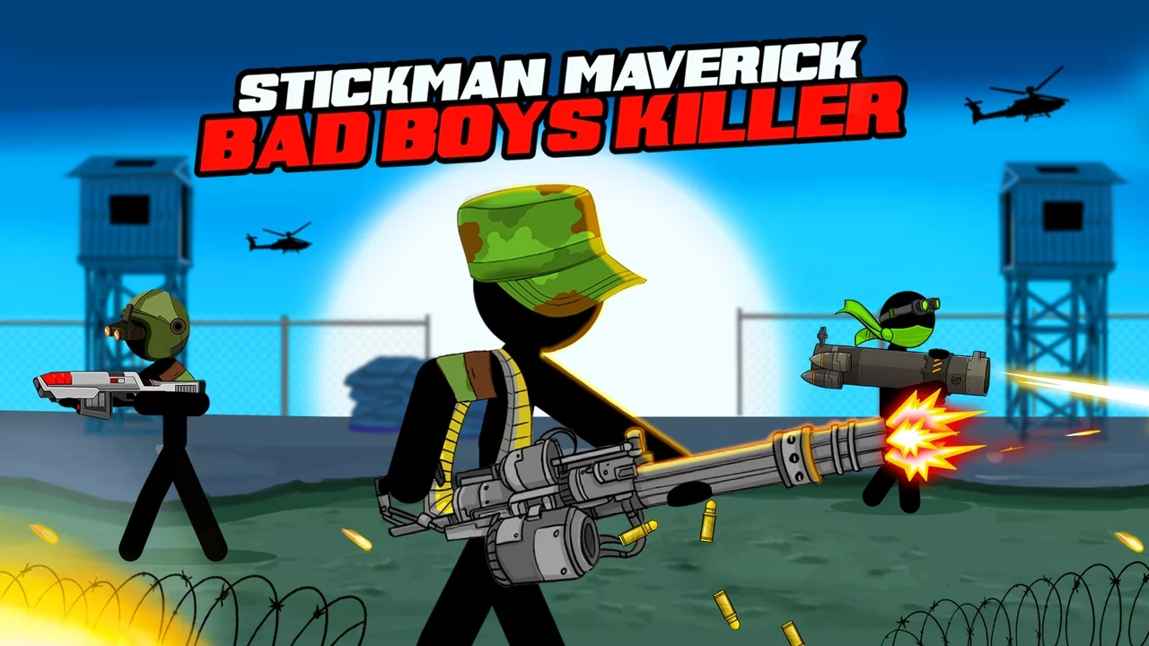 Изображение игры: Stickman maverick: bad boys killer