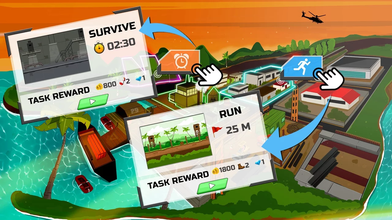 Изображение игры: Stickman maverick: bad boys killer