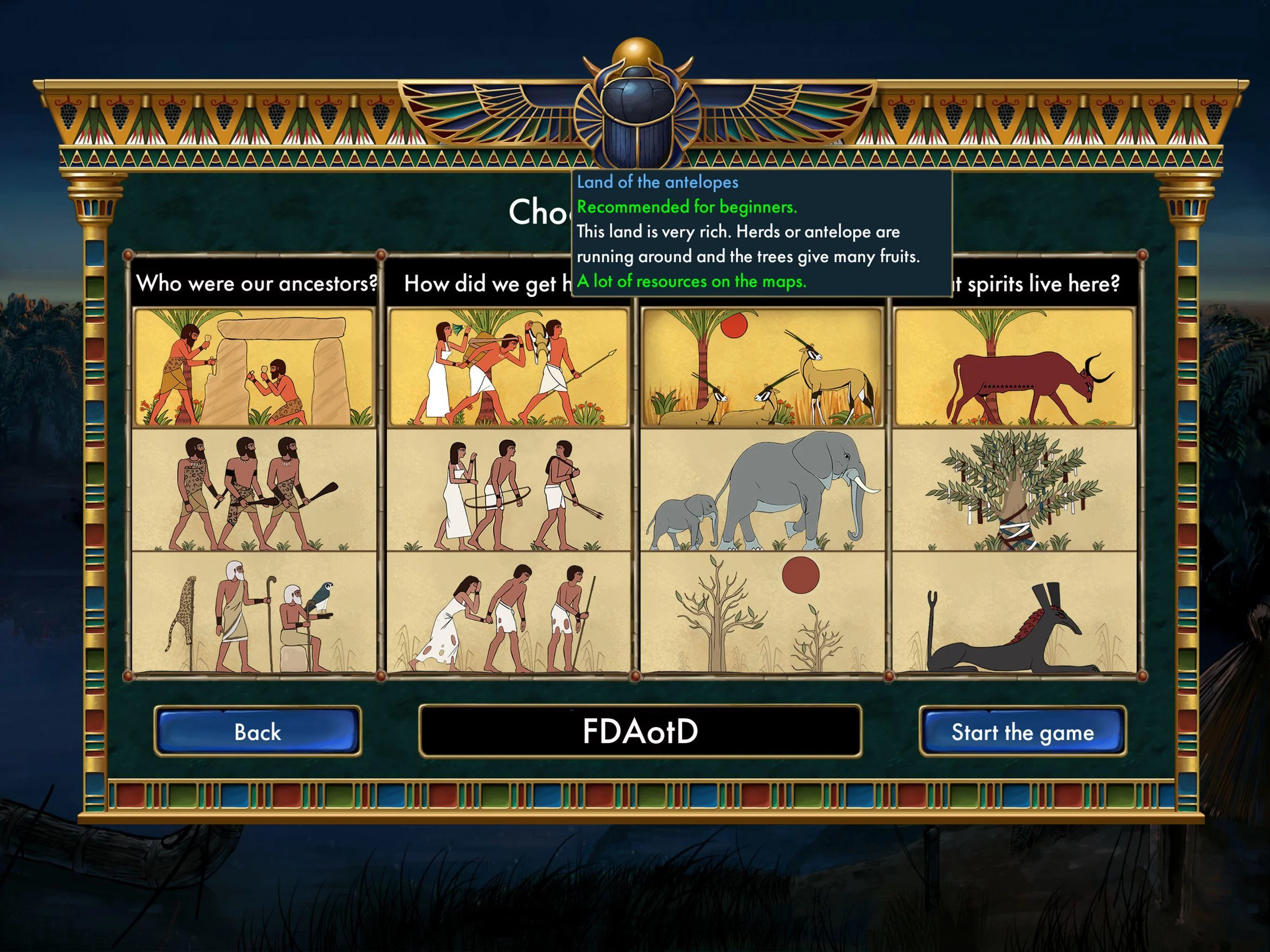 Изображение игры: Predynastic Egypt Demo