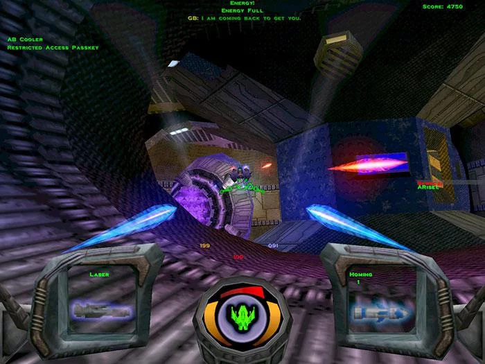 Изображение игры: Descent 3 + Mercenary