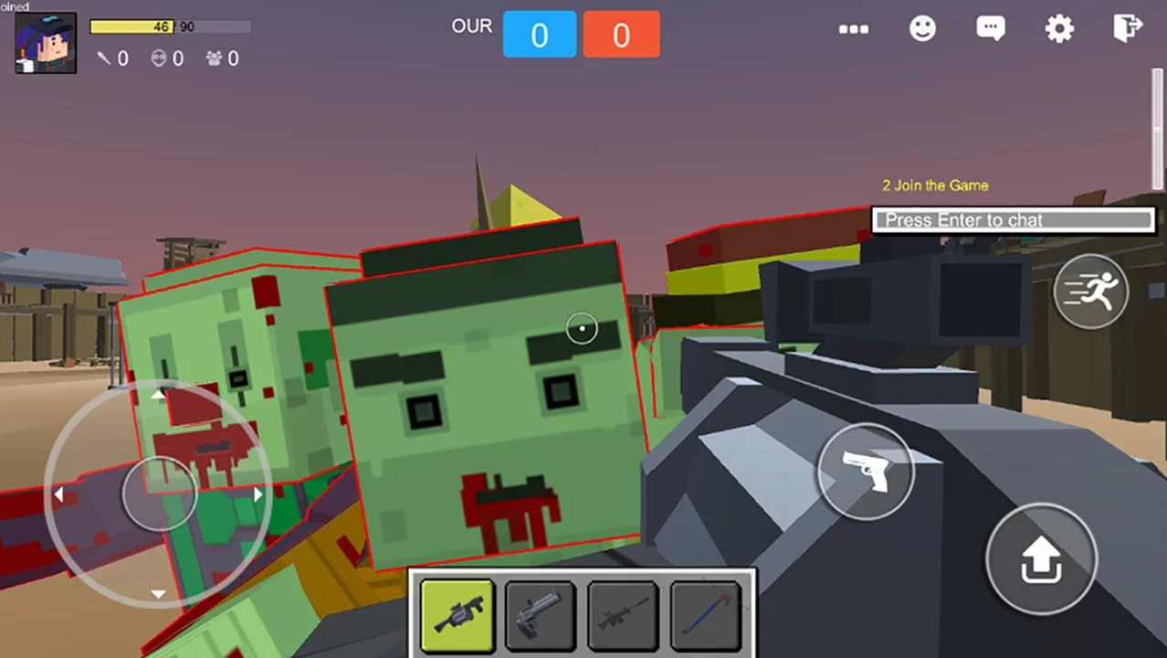 Изображение игры: Zombie Town: Online