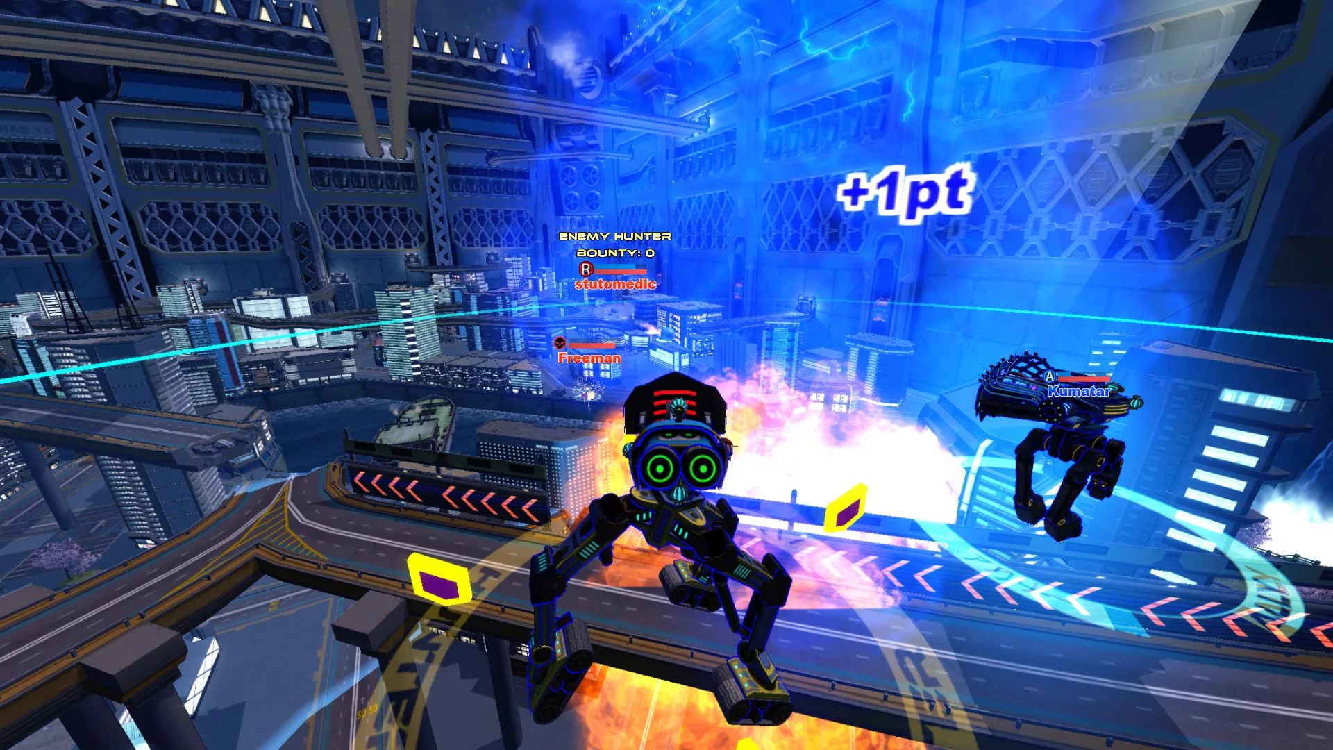 Изображение игры: Jump Tanks