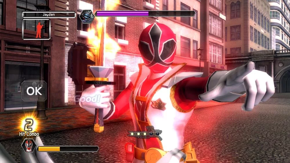 Изображение игры: Power Rangers Super Samurai
