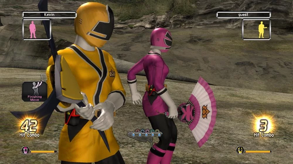 Изображение игры: Power Rangers Super Samurai