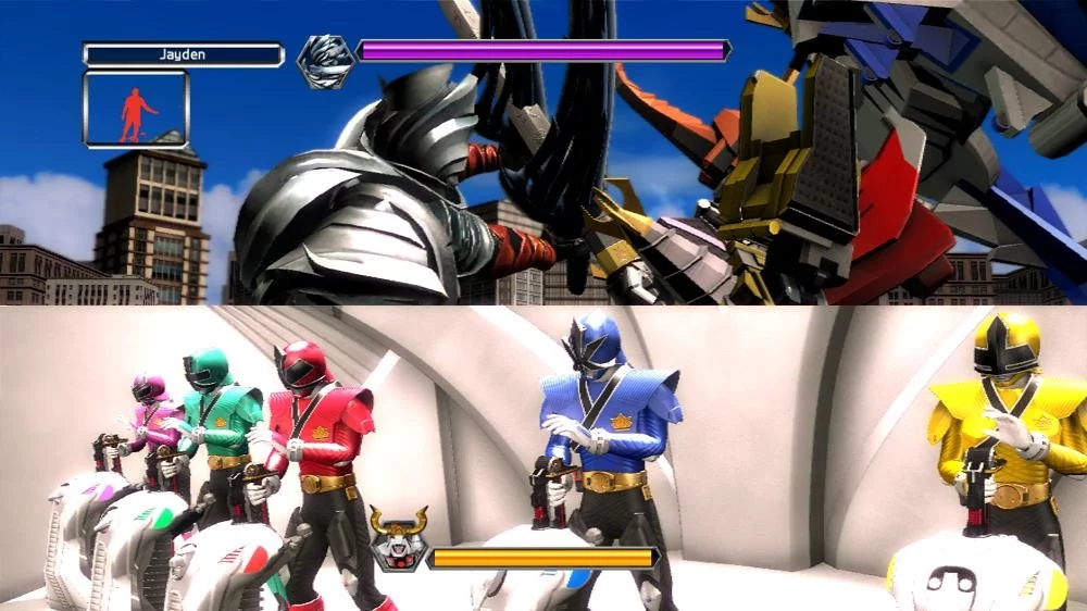 Изображение игры: Power Rangers Super Samurai