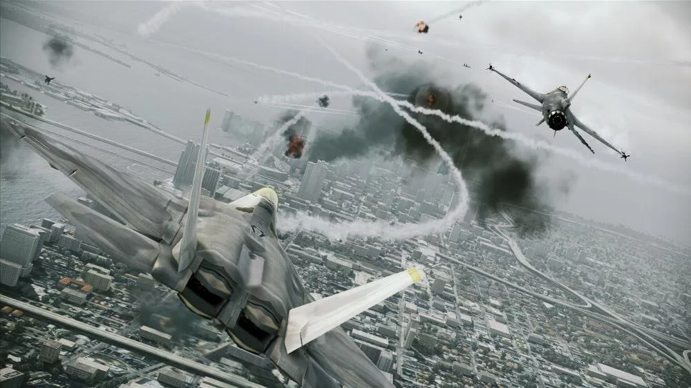 Изображение игры: ACE COMBAT: AH Demo