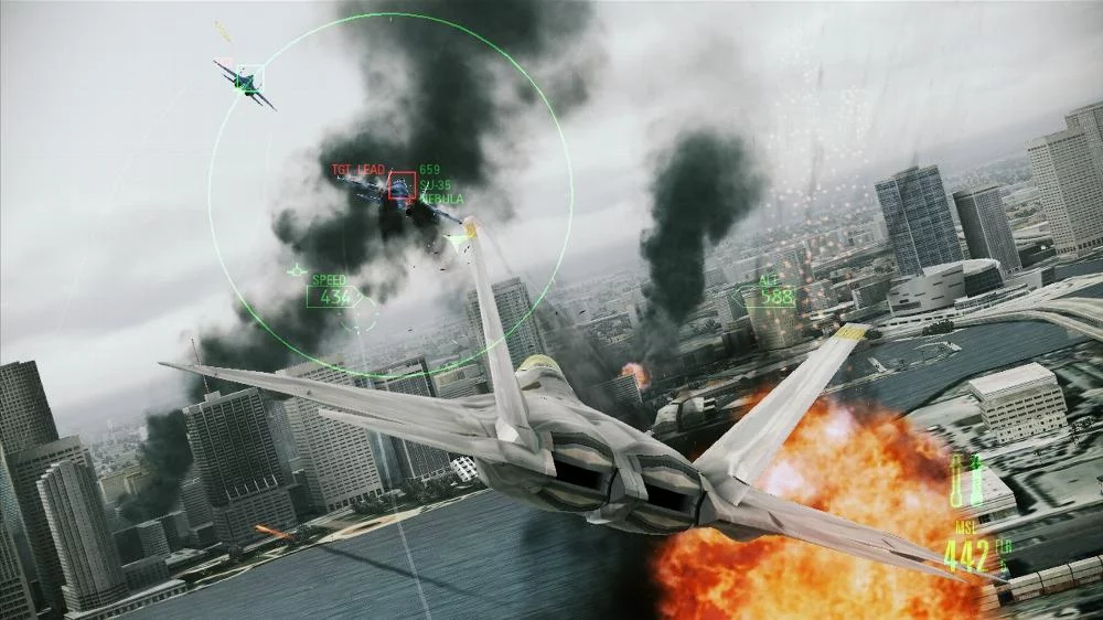 Изображение игры: ACE COMBAT: AH Demo